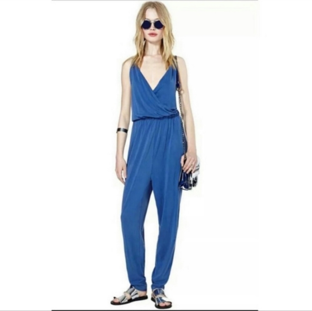 Just Female Lumo Jumpsuit Blue Size M